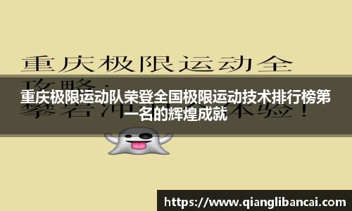 重庆极限运动队荣登全国极限运动技术排行榜第一名的辉煌成就